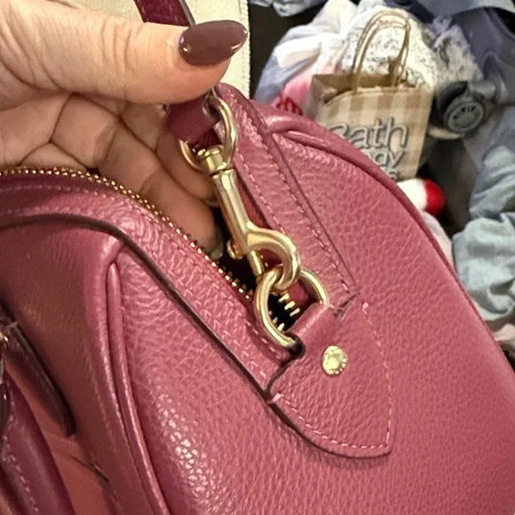 Coach limited edition pink Rowan Satchel - Picture 4 of 8